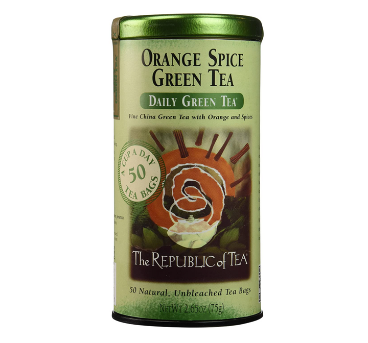 Orange Spice Green Tea Bags