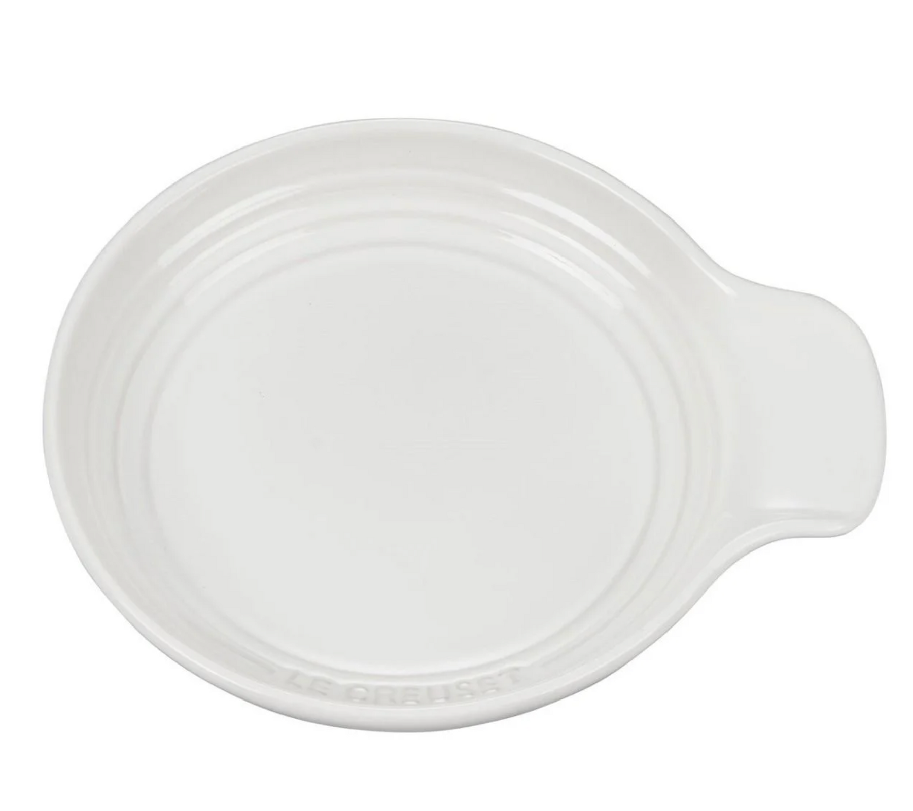  Le Creuset Signature Stoneware Spoon Rest, 6 Inches, Shallot:  Home & Kitchen