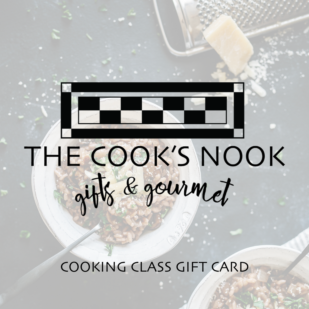 Cooking Class Gift Card – The Cook's Nook