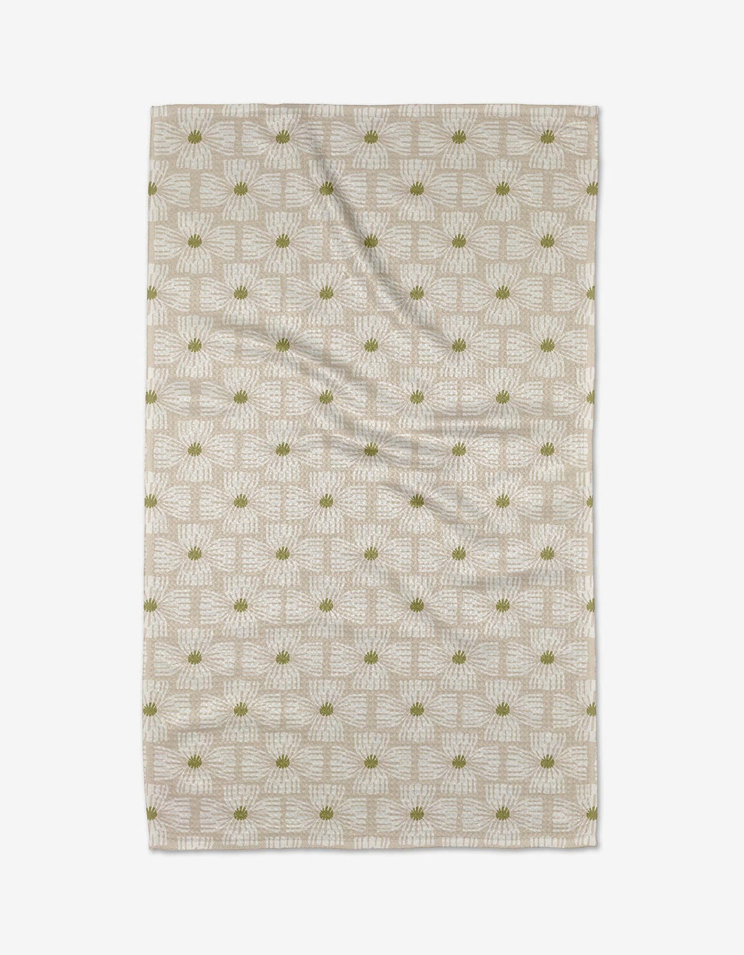 Blockprint Floral Kitchen Tea Towel
