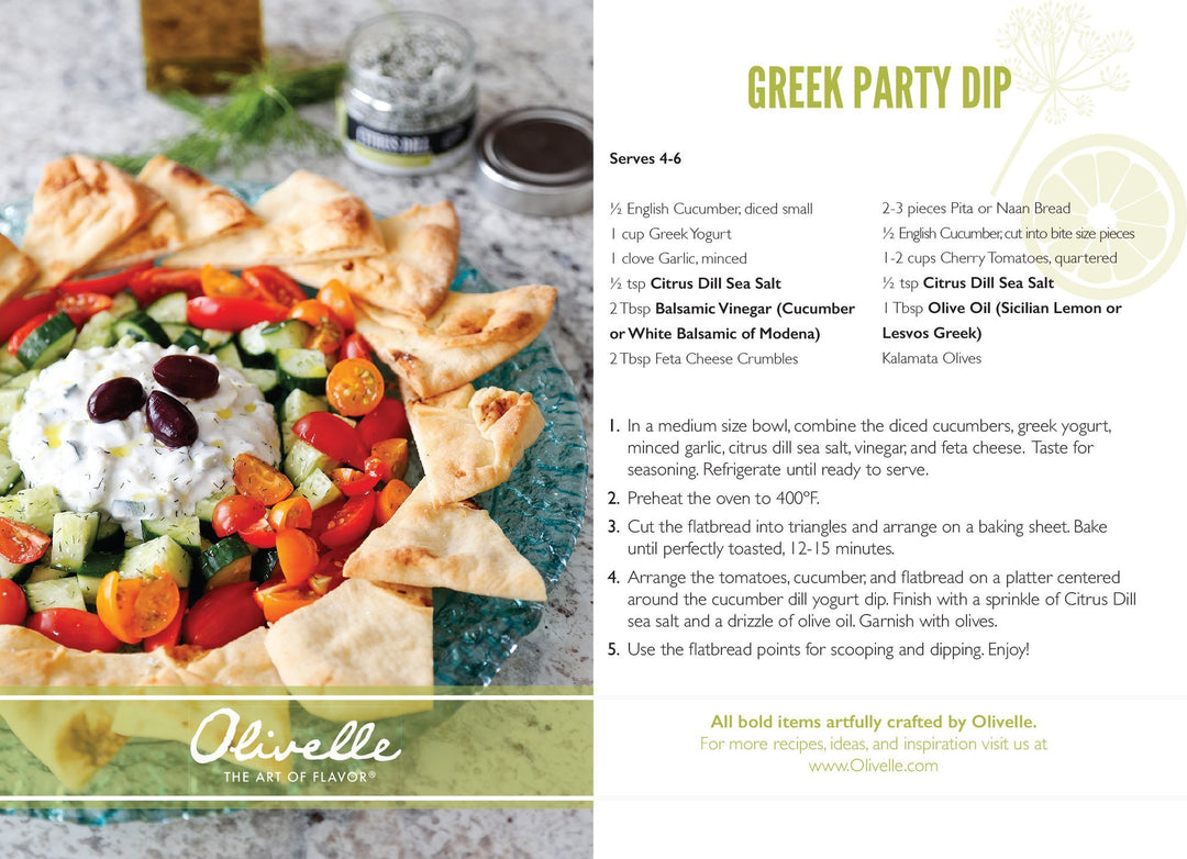 Greek Party Dip Mix Recipe Kit