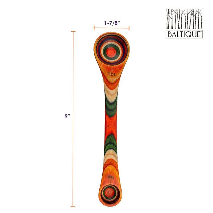 Totally Bamboo Baltique Marrakesh 2-in-1 Measuring Spoon
