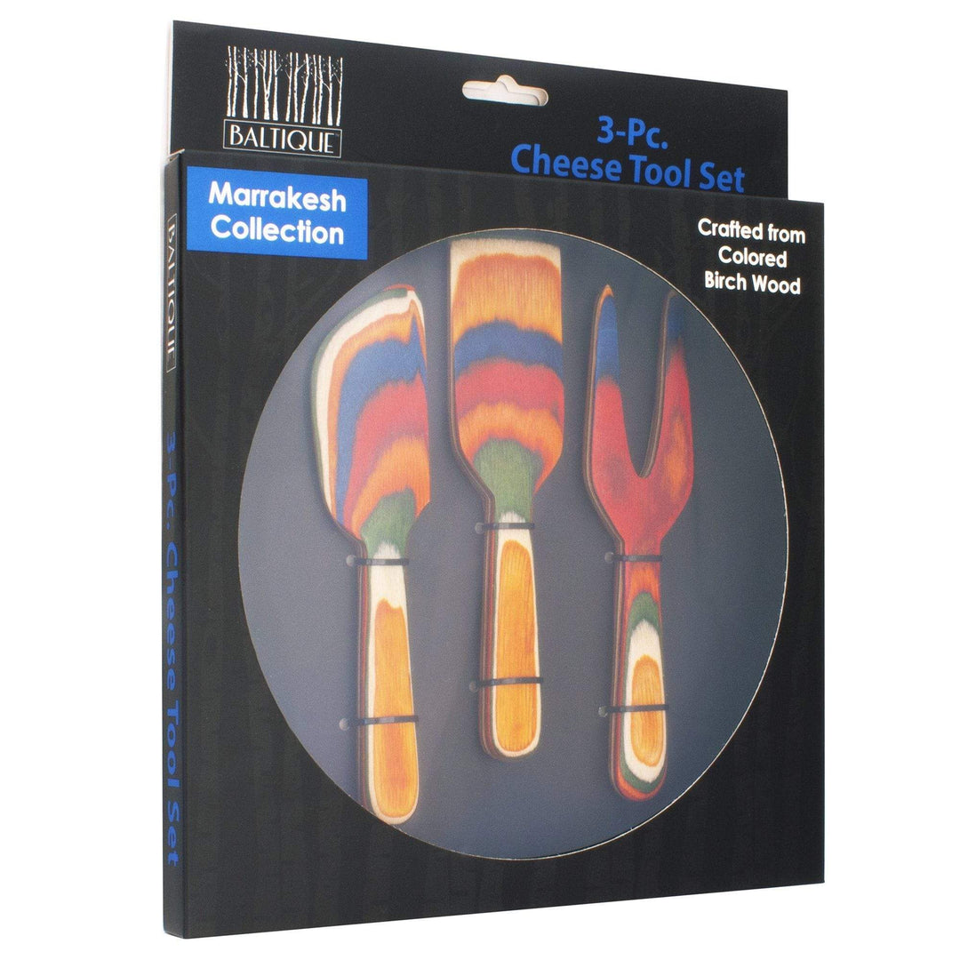 Totally Bamboo Baltique® Marrakesh Collection 3-Piece Cheese Tool Set