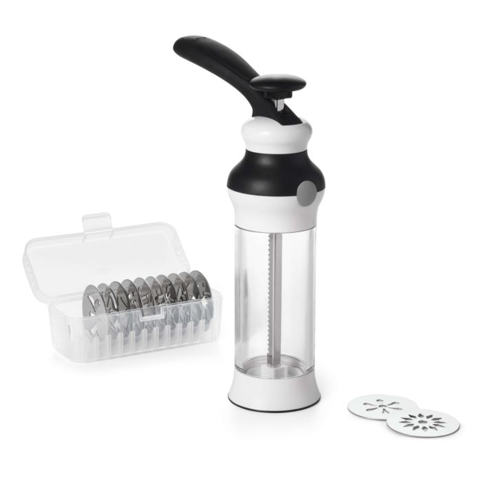 OXO Good Grips Cookie Press Set w/Extras - VG - household items - by owner  - housewares sale - craigslist