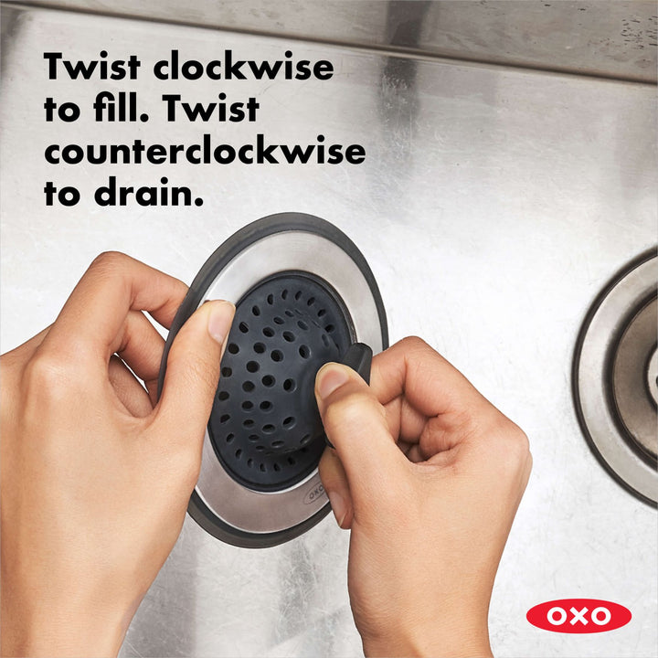 OXO 2-in-1 Sink Strainer & Stopper