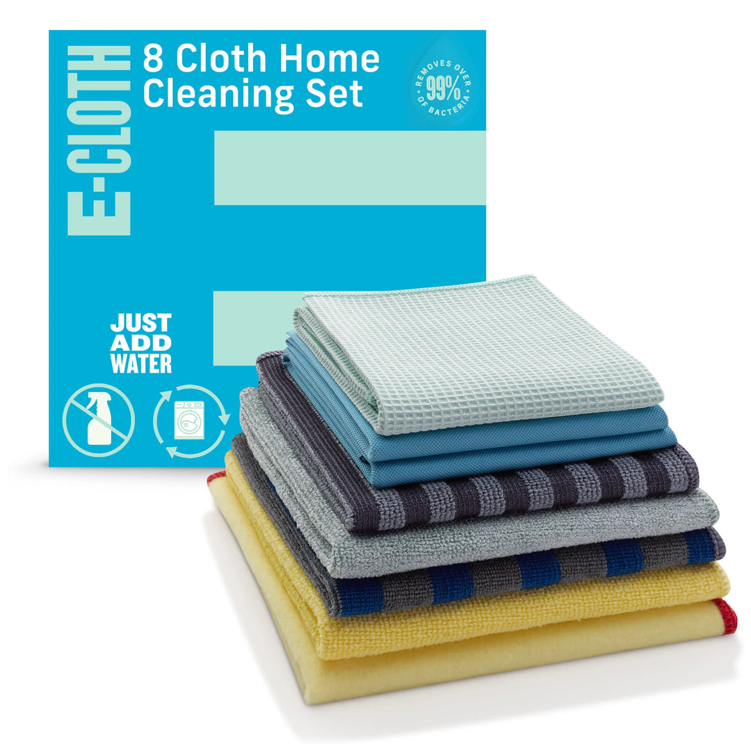 E-Cloth Home Cleaning - 8 Cloths