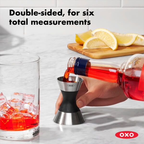  OXO SteeL Double Jigger: Measuring Jiggers: Home & Kitchen