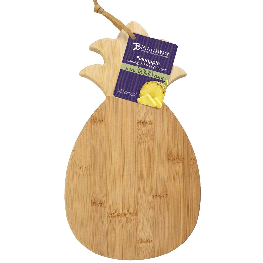 Totally Bamboo Pineapple Shaped Serving and Cutting Board