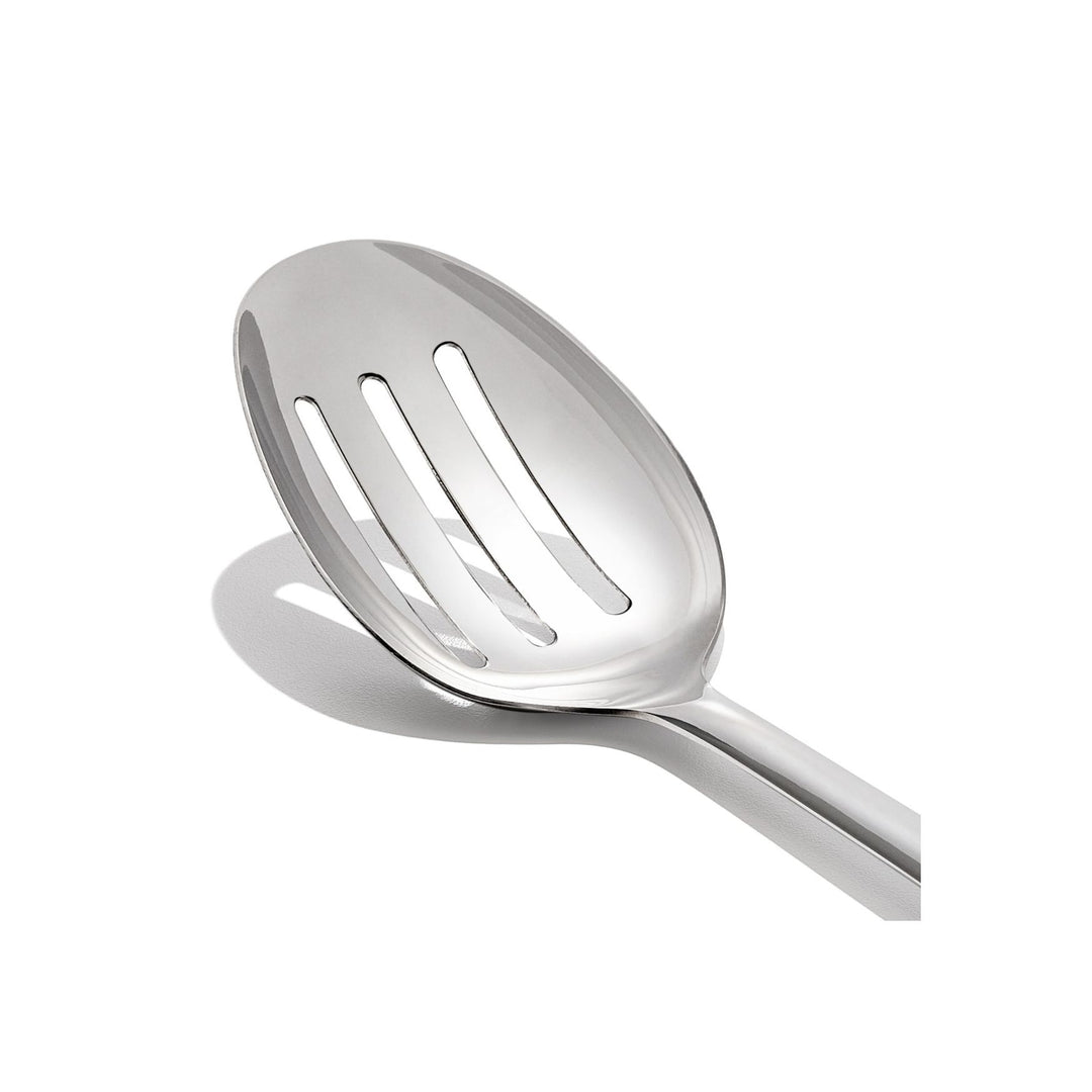 OXO Steel Slotted Cooking Spoon – The Cook's Nook